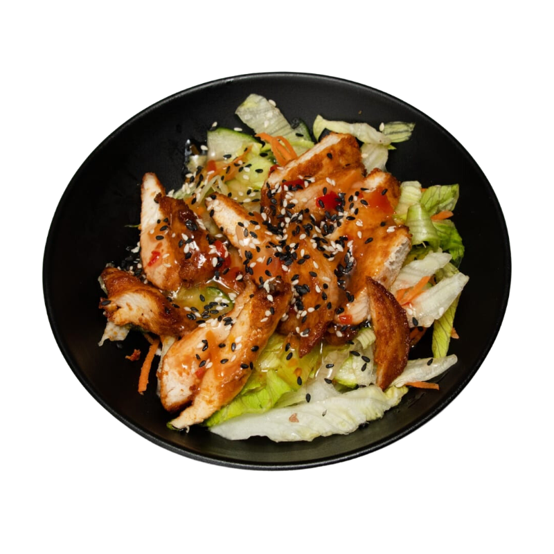 mini salade du restaurant asiatique bi bim bap lille