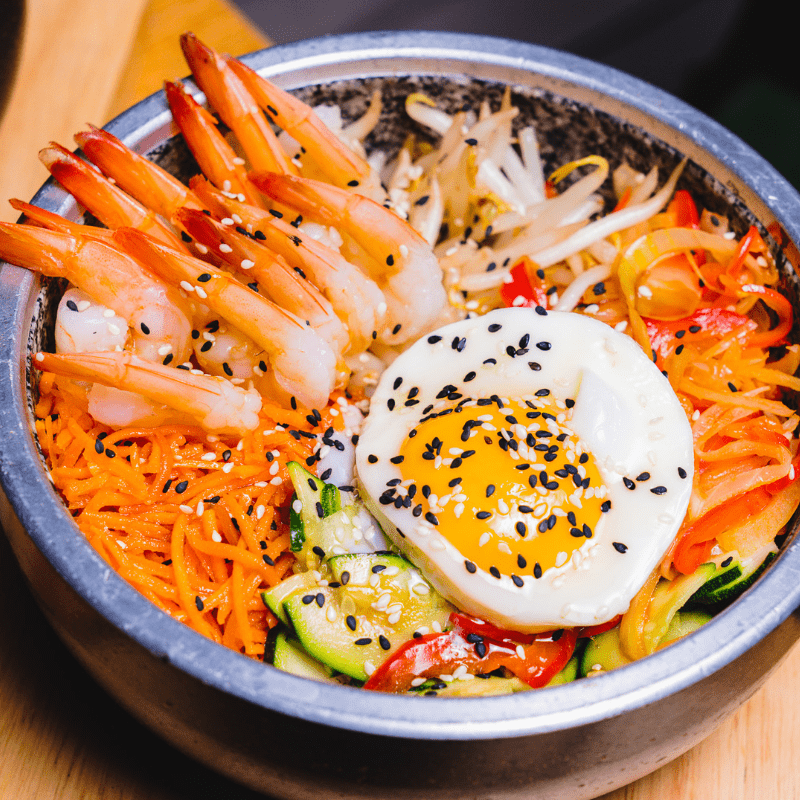 bi bim bap crevettes du restaurant asiatique bi bim bap lille