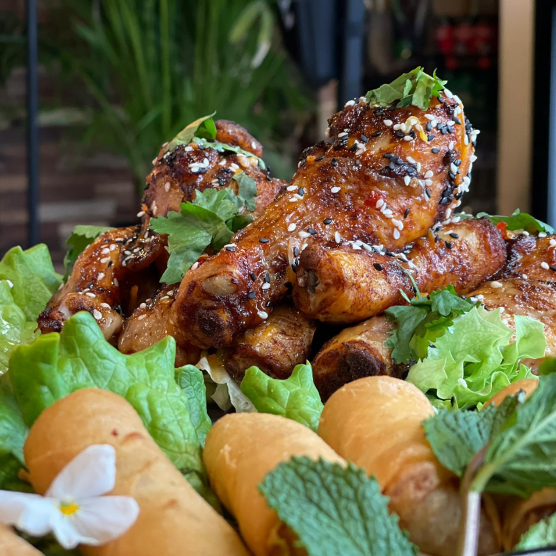 chicken wings sauce sriracha